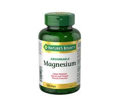 Natures Bounty Magnesium 400MG 125's — vitamin supplement at The Boardwalk Pharmacy, Kitchener-Waterloo
