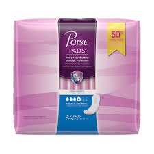 Poise Moderate Long Pads 84's — incontinence at The Boardwalk Pharmacy, Kitchener-Waterloo