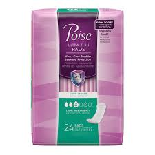 Poise Ultra Absorb Long Pads 45's — incontinence at The Boardwalk Pharmacy, Kitchener-Waterloo