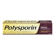 Polysporin Triple 15G — first aid at The Boardwalk Pharmacy, Kitchener-Waterloo