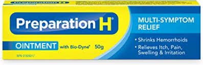 Preparation H Ointment Tube 50G — stomach aid at The Boardwalk Pharmacy, Kitchener-Waterloo