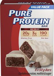 Pure Protein Red Velvet Value Pack 6/50G — meal replacement at The Boardwalk Pharmacy, Kitchener-Waterloo