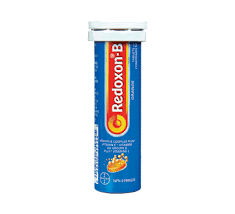 Redoxon-B Effervescent Tabs 10's — vitamin supplement at The Boardwalk Pharmacy, Kitchener-Waterloo