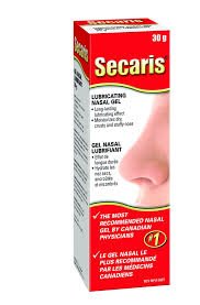Secaris Nasal Gel 30G — cough and cold relief at The Boardwalk Pharmacy, Kitchener-Waterloo