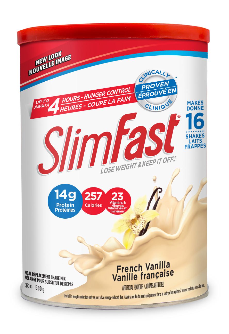 SlimFast French Vanilla meal replacement powder, 530 g — The Boardwalk Pharmacy, Kitchener-Waterloo