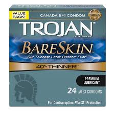 Trojan BareSkin Condom 24's — family planning at The Boardwalk Pharmacy, Kitchener-Waterloo