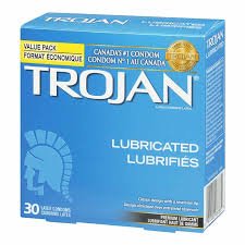 Trojan Lubricated Condom 30's — family planning at The Boardwalk Pharmacy, Kitchener-Waterloo