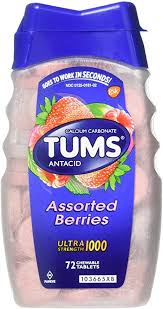 TUMS Ultra Assorted Berries 72's — stomach aid at The Boardwalk Pharmacy, Kitchener-Waterloo
