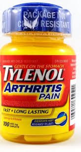 Tylenol Arthritis Pain Caplet 100's — pain relief at The Boardwalk Pharmacy, Kitchener-Waterloo