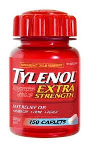 Tylenol Caplets X-Strong 150's — pain relief at The Boardwalk Pharmacy, Kitchener-Waterloo
