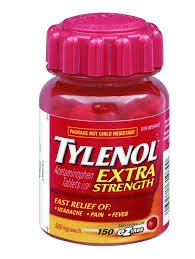 Tylenol Tabs X-Strength 150's — pain relief at The Boardwalk Pharmacy, Kitchener-Waterloo