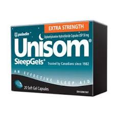 Umisom SleepGels X-Strength 50MG 20's — pain relief at The Boardwalk Pharmacy, Kitchener-Waterloo