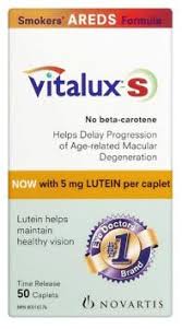 Vitalux-S Caps 50's — eye care at The Boardwalk Pharmacy, Kitchener-Waterloo